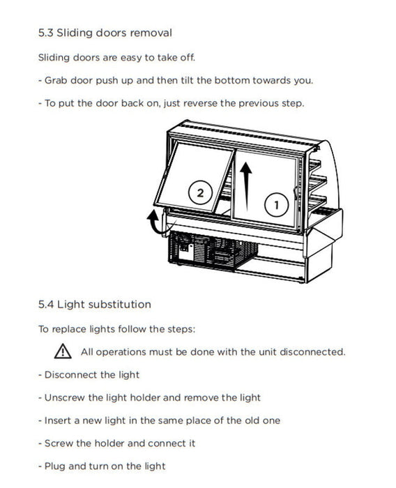 Hydra Kool KBD-CG-40-S Curved Glass Bakery Deli Case - Top Restaurant Supplies