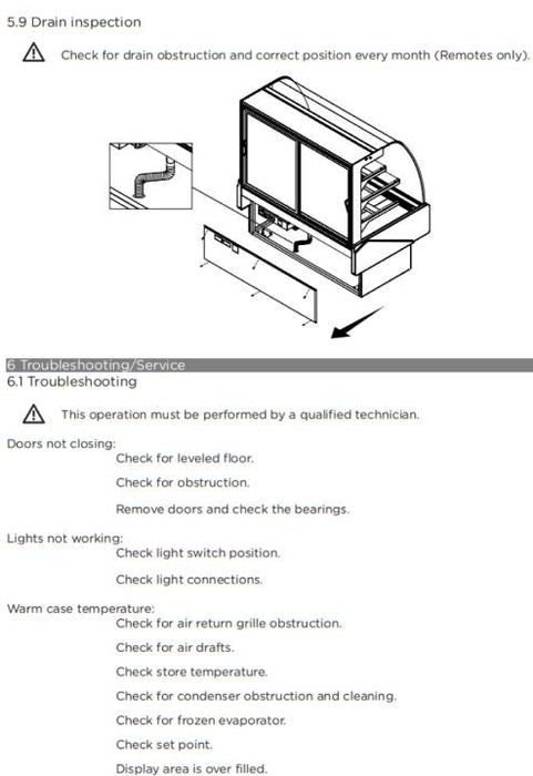 Hydra Kool KBD-CG-50-D Curved Glass Bakery Deli Case - Top Restaurant Supplies