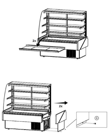 Hydra Kool KBD-CG-50-S Curved Glass Bakery Deli Case - Top Restaurant Supplies