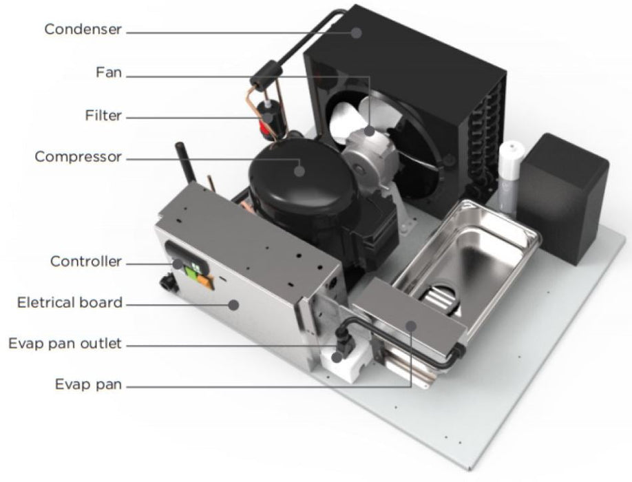 Hydra Kool KBD-CG-50-S Curved Glass Bakery Deli Case - Top Restaurant Supplies