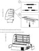 Hydra Kool KBD-CG-50-S Curved Glass Bakery Deli Case - Top Restaurant Supplies