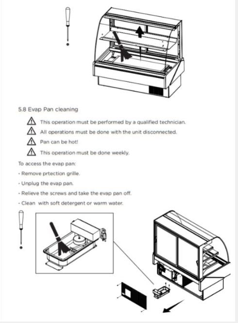 Hydra Kool KBD-CG-50-S Curved Glass Bakery Deli Case - Top Restaurant Supplies