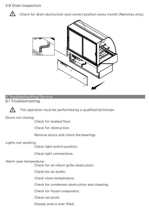 Hydra Kool KBD-CG-50-S Curved Glass Bakery Deli Case - Top Restaurant Supplies