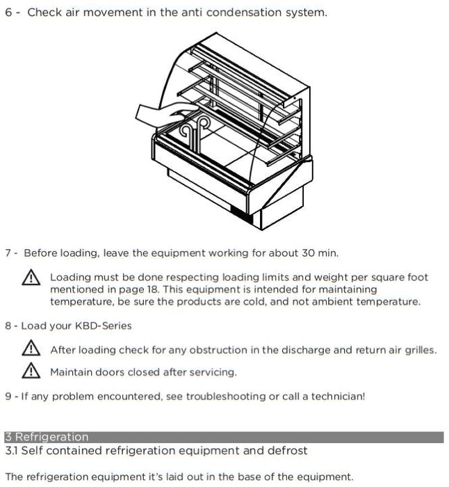 Hydra Kool KBD-CG-60-S Curved Glass Bakery Deli Case - Top Restaurant Supplies