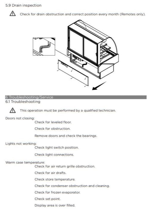 Hydra Kool KBD-CG-60-S Curved Glass Bakery Deli Case - Top Restaurant Supplies