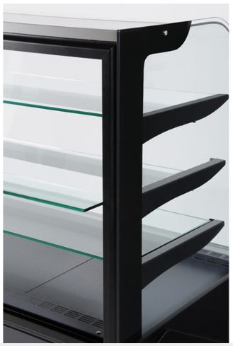 Hydra Kool KBD-CG-80-S Curved Glass Bakery Deli Case - Top Restaurant Supplies