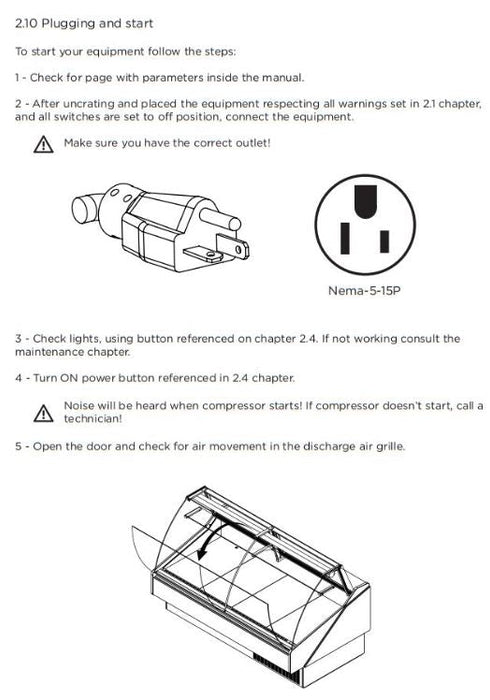 Hydra-Kool KFM-FG-40-S Fresh Meat Flat Glass Deli Case - Top Restaurant Supplies