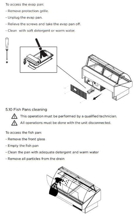Hydra-Kool KFM-FG-40-S Fresh Meat Flat Glass Deli Case - Top Restaurant Supplies