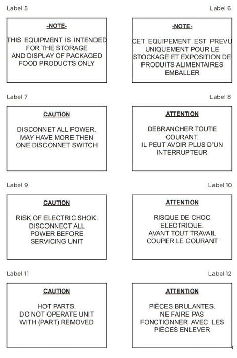 Hydra-Kool KFM-FG-80-S Fresh Meat Flat Glass Deli Case - Top Restaurant Supplies