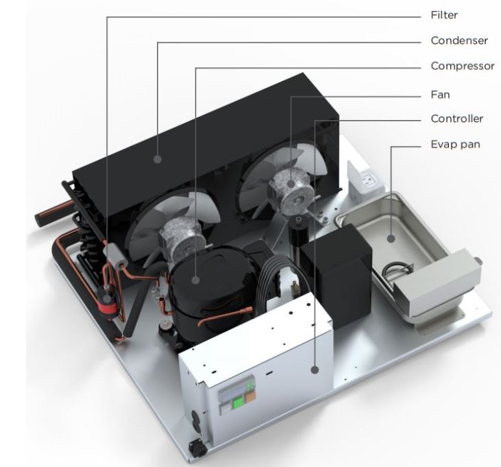 Hydra-Kool KFM-FG-80-S Fresh Meat Flat Glass Deli Case - Top Restaurant Supplies