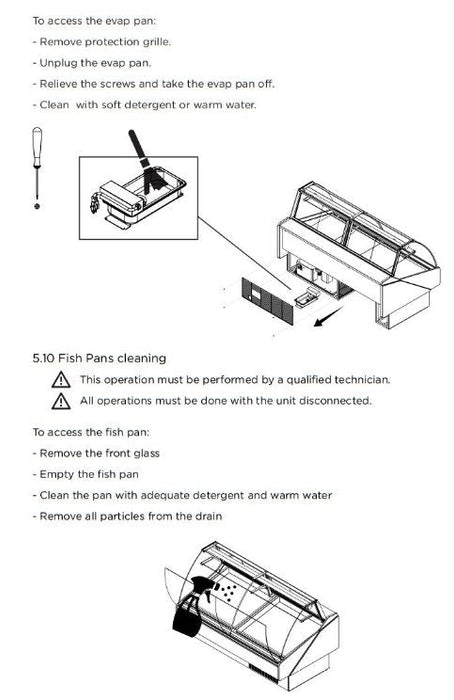 Hydra-Kool KFM-OF-100-S Fresh Meat Open Front Deli Case - Top Restaurant Supplies
