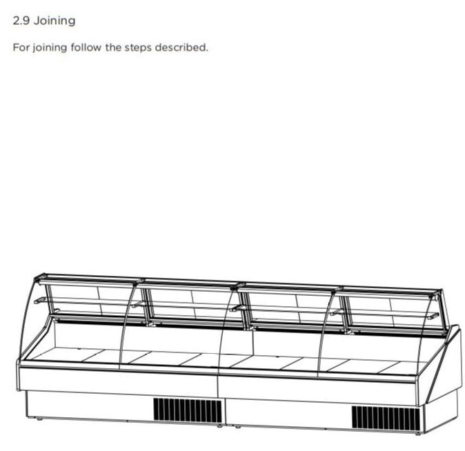 Hydra-Kool KFM-OF-120-S Fresh Meat Open Front Deli Case - Top Restaurant Supplies