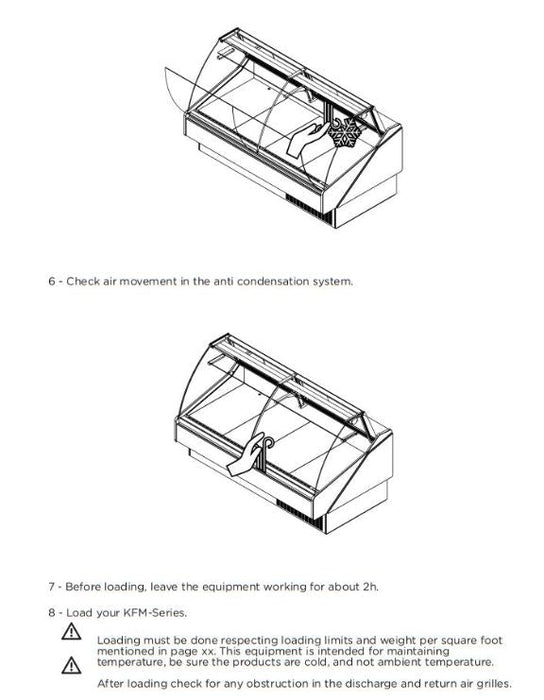 Hydra-Kool KFM-OF-120-S Fresh Meat Open Front Deli Case - Top Restaurant Supplies