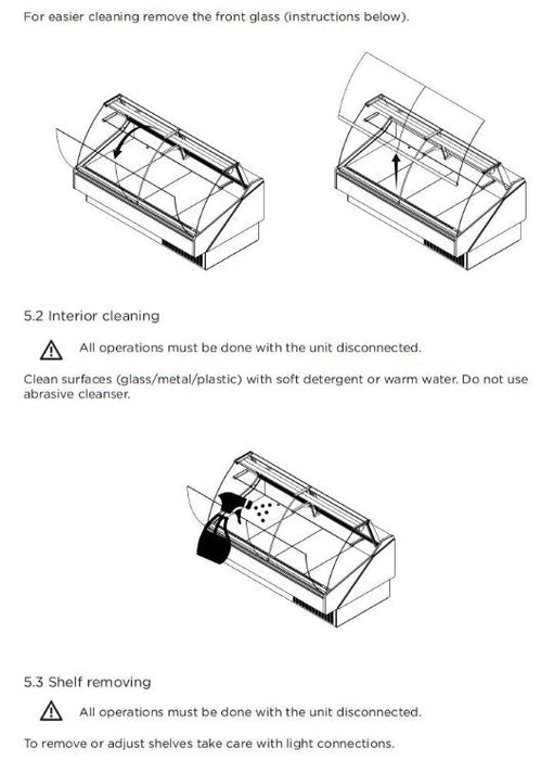 Hydra-Kool KFM-OF-120-S Fresh Meat Open Front Deli Case - Top Restaurant Supplies