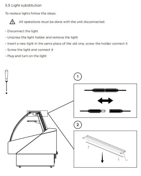 Hydra-Kool KFM-OF-120-S Fresh Meat Open Front Deli Case - Top Restaurant Supplies