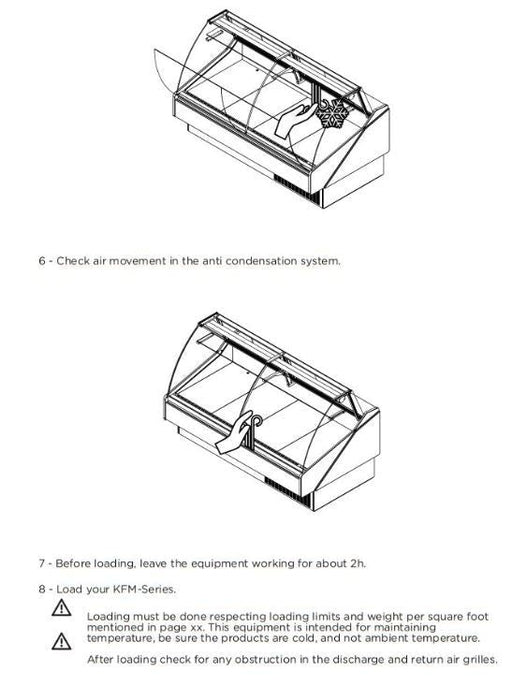 Hydra-Kool KFM-OF-50-S Fresh Meat Open Front Deli Case - Top Restaurant Supplies