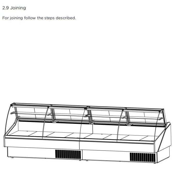 Hydra-Kool KFM-OF-80-S Fresh Meat Open Front Deli Case - Top Restaurant Supplies