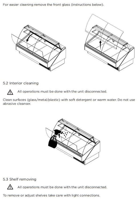 Hydra-Kool KFM-OF-80-S Fresh Meat Open Front Deli Case - Top Restaurant Supplies