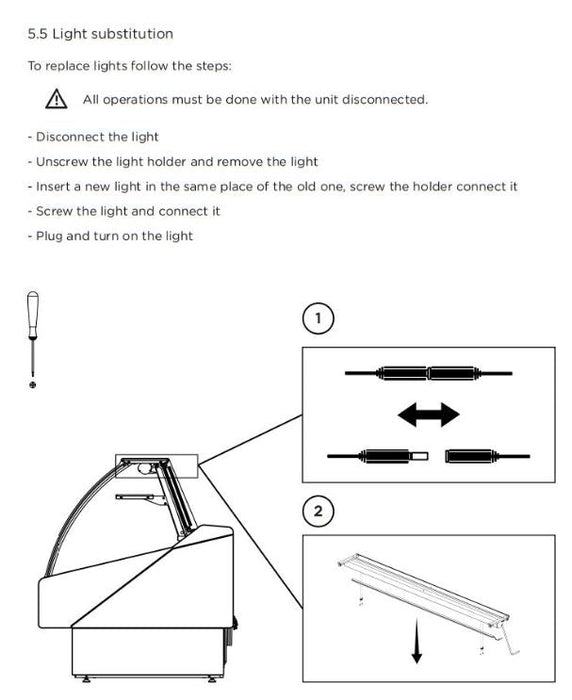 Hydra-Kool KFM-OF-80-S Fresh Meat Open Front Deli Case - Top Restaurant Supplies
