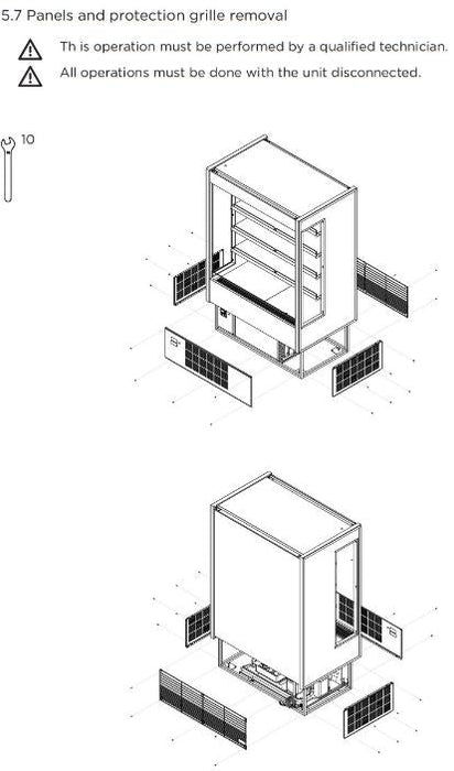Hydra-Kool KGH-OF-100-S KGH-OF Grab-N-Go High Profile Case - Top Restaurant Supplies