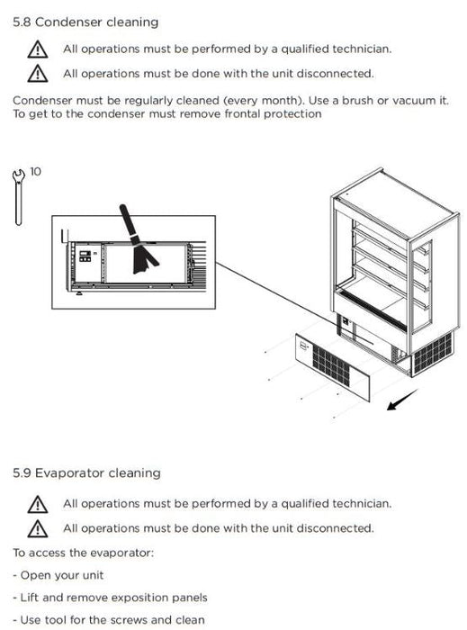 Hydra-Kool KGH-OF-100-S KGH-OF Grab-N-Go High Profile Case - Top Restaurant Supplies