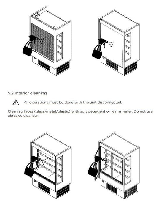 Hydra-Kool KGH-OF-40-S KGH-OF Grab-N-Go High Profile Case - Top Restaurant Supplies