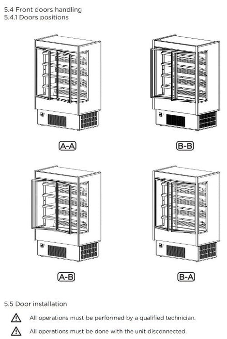 Hydra-Kool KGH-OF-40-S KGH-OF Grab-N-Go High Profile Case - Top Restaurant Supplies