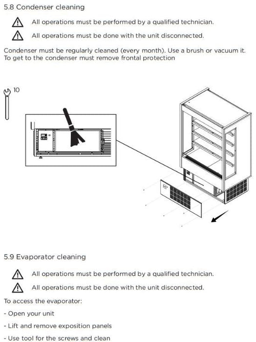 Hydra-Kool KGH-OF-40-S KGH-OF Grab-N-Go High Profile Case - Top Restaurant Supplies