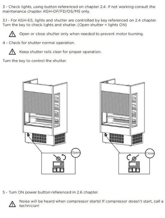 Hydra-Kool KGH-OF-50-S KGH-OF Grab-N-Go High Profile Case - Top Restaurant Supplies