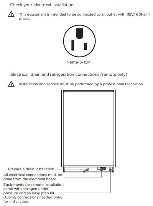Hydra-Kool KGV-MD-2-R High Volume Grab-N-Go for Remote Condensing Unit - Top Restaurant Supplies