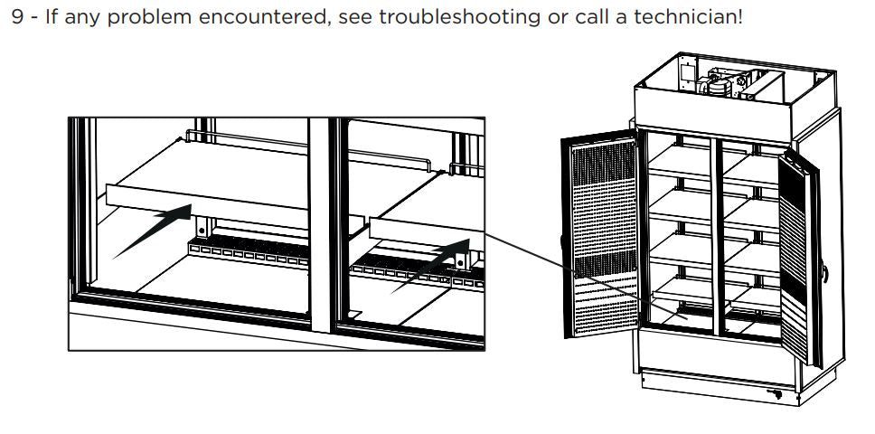 Hydra-Kool KGV-MD-2-R High Volume Grab-N-Go for Remote Condensing Unit - Top Restaurant Supplies