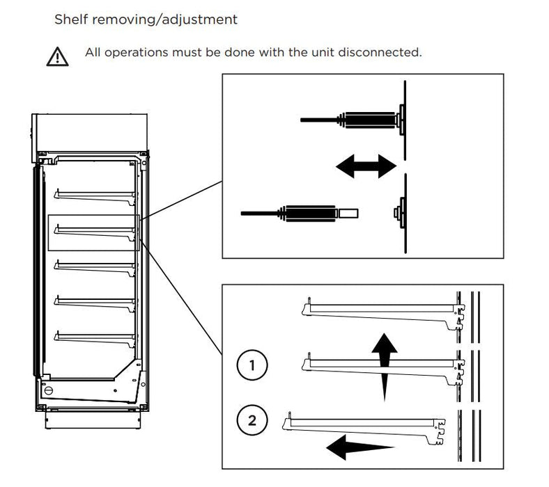 Hydra-Kool KGV-MD-2-R High Volume Grab-N-Go for Remote Condensing Unit - Top Restaurant Supplies
