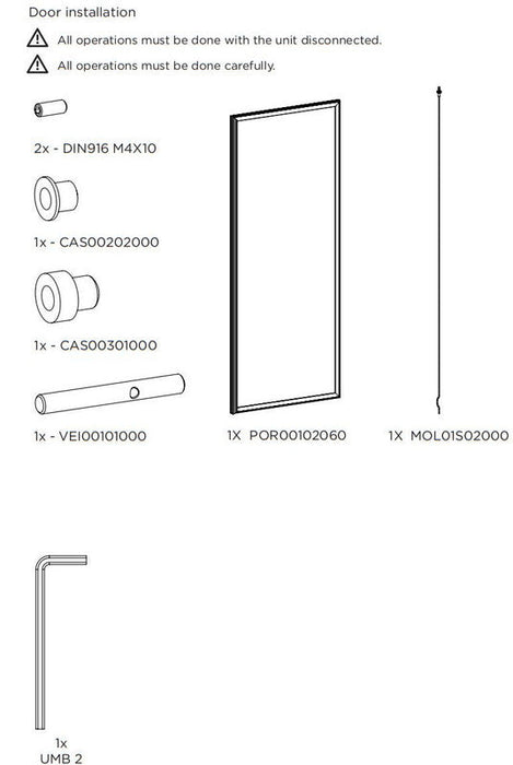 Hydra-Kool KGV-MD-2-R High Volume Grab-N-Go for Remote Condensing Unit - Top Restaurant Supplies