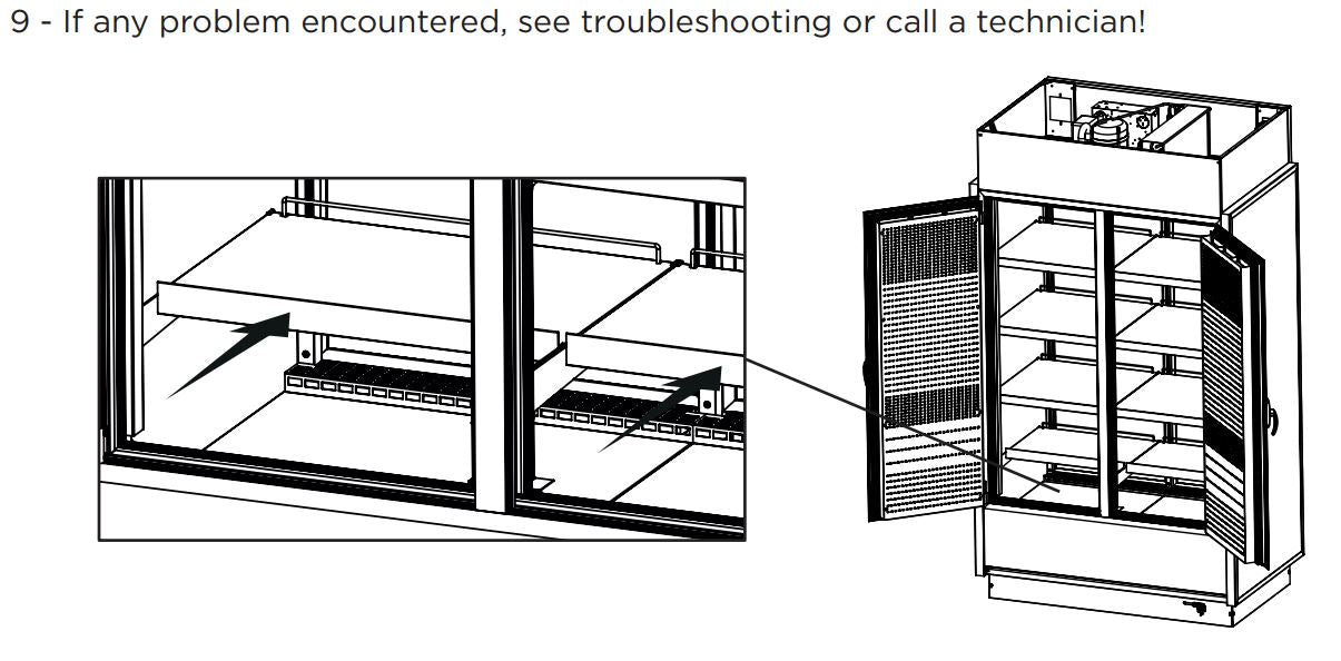 Hydra Kool KGV-MR-3-R High Volume Grab-N-Go for Remote Condensing Unit - Top Restaurant Supplies