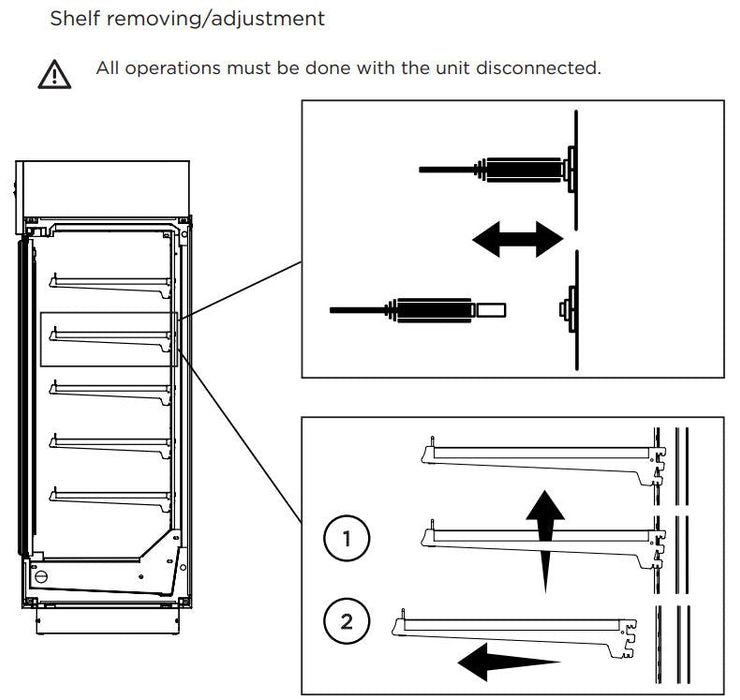 Hydra Kool KGV-MR-3-R High Volume Grab-N-Go for Remote Condensing Unit - Top Restaurant Supplies