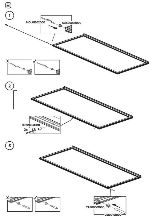 Hydra Kool KGV-MR-3-R High Volume Grab-N-Go for Remote Condensing Unit - Top Restaurant Supplies