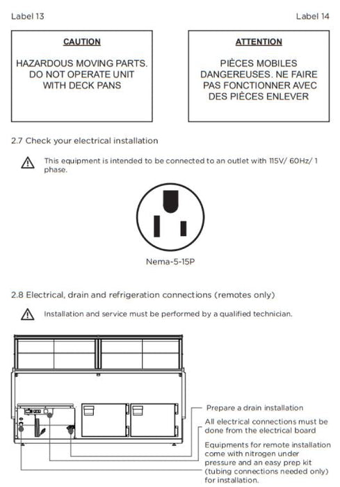 Hydra Kool KPM-CG-80-S Deli Products and Packaged Meat Curved Glass Deli Case - Top Restaurant Supplies