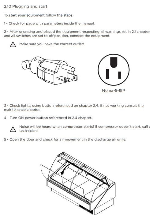 Hydra Kool KPM-CG-80-S Deli Products and Packaged Meat Curved Glass Deli Case - Top Restaurant Supplies