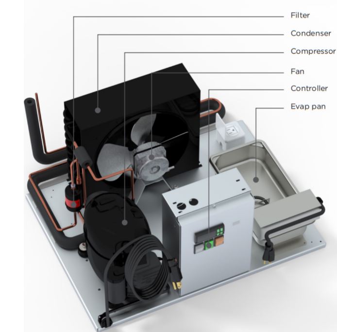 Hydra Kool KPM-CG-80-S Deli Products and Packaged Meat Curved Glass Deli Case - Top Restaurant Supplies