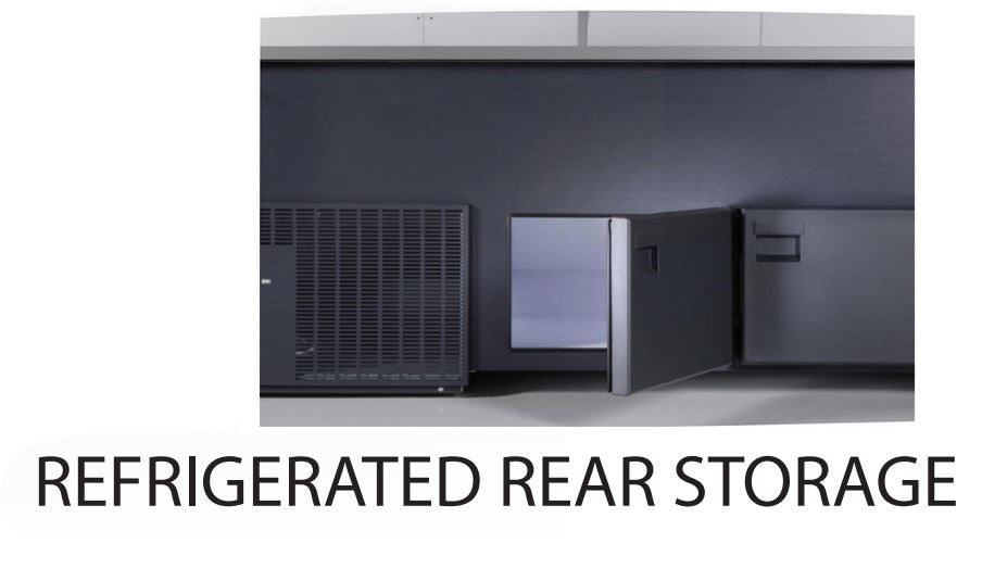 Hydra Kool KPM-CG-80-S Deli Products and Packaged Meat Curved Glass Deli Case - Top Restaurant Supplies