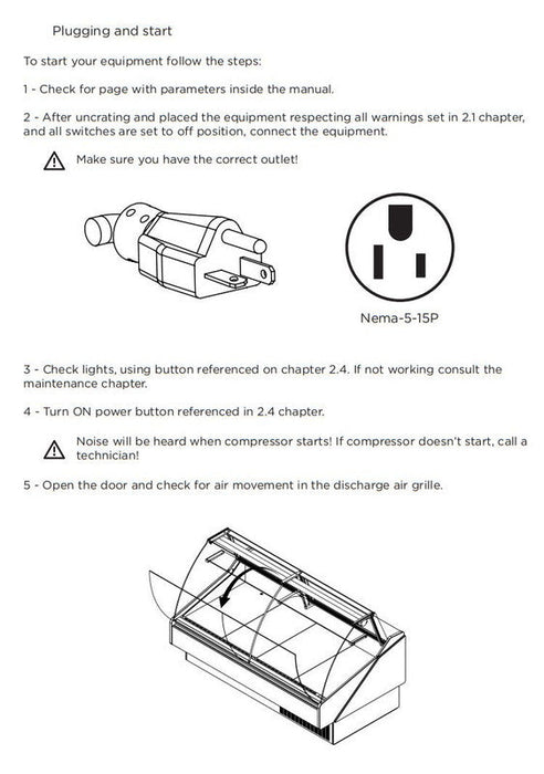 Hydra-Kool KFM-SC-120-S KFM-SC Seafood Case - Top Restaurant Supplies