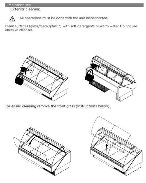 Hydra-Kool KFM-SC-120-S KFM-SC Seafood Case - Top Restaurant Supplies