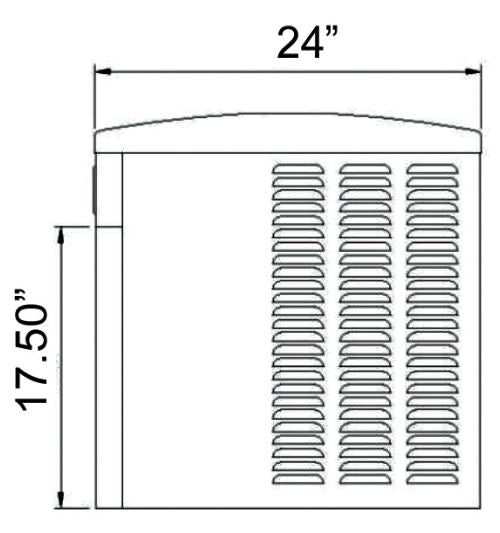 Kool-It KCM-670-AH Modular Ice Makerr, 666 Lbs. Per Day, Half Cube Style Ice - Top Restaurant Supplies