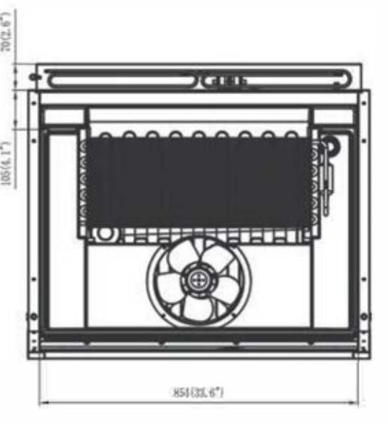 Kool-It KOM-36SS Open Air Merchandiser, 36.2" Wide, 14 Cu. Ft. - Top Restaurant Supplies